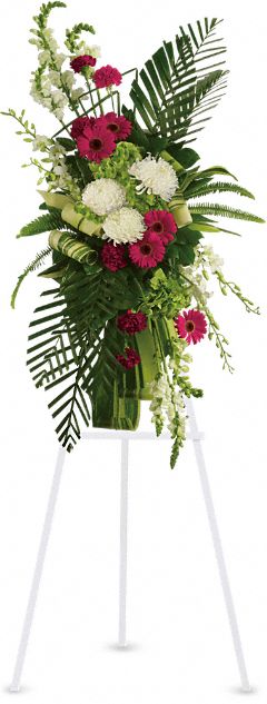 Gerberas and Palms Spray