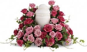 Bed of Pink Roses