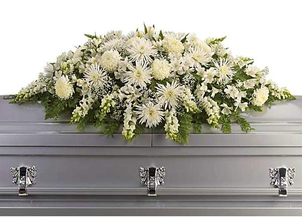 Enduring Light Casket Spray
