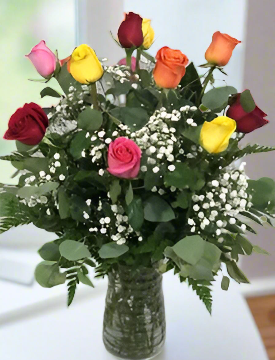 Colorful Love Roses